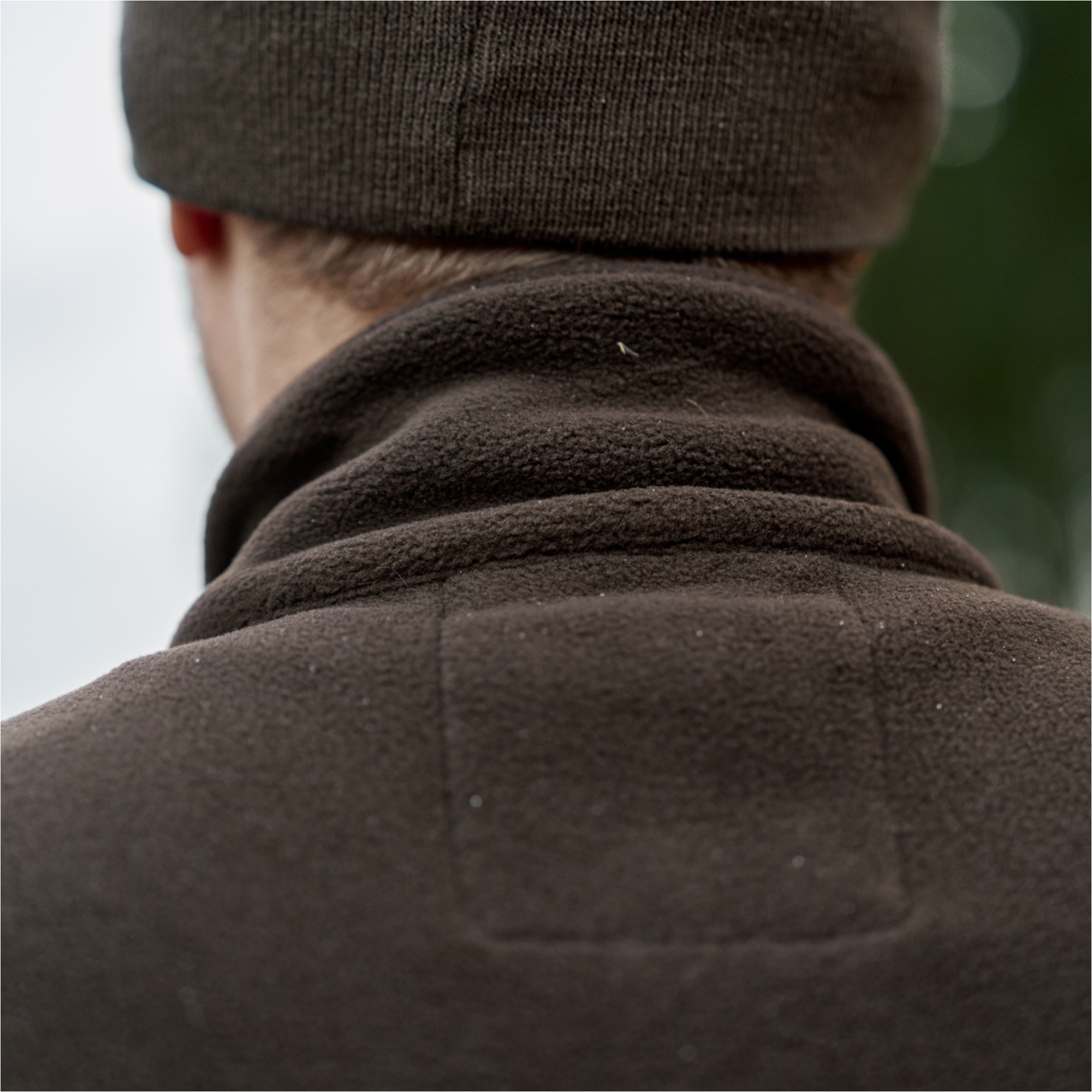 2025 Harkila Heren Aspire Fleece Vest 1062800440 - Shadow Brown